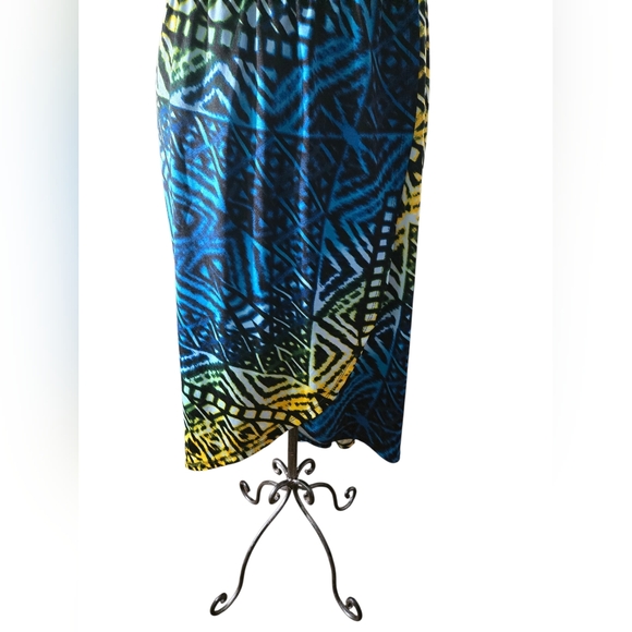 Ashley Stewart Multi-Color Printed Dress Size 22/24 - Picture 4 of 4